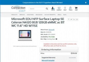 यहां बताया गया है कि अपने या किसी छात्र के लिए सरफेस लैपटॉप SE कैसे खरीदें