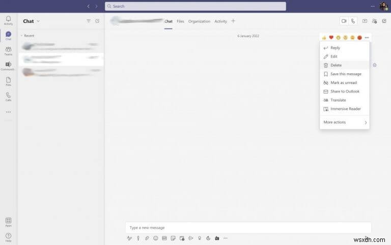 Microsoft Teams में चैट कैसे हटाएं