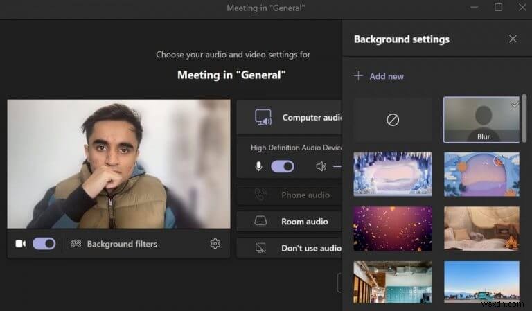 Microsoft Teams पर अपनी पृष्ठभूमि कैसे बदलें