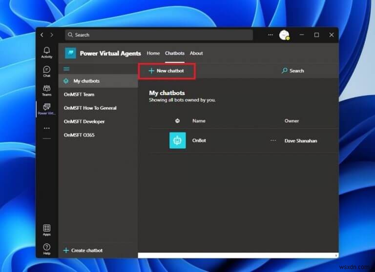 Microsoft Teams पर जल्दी से Power Virtual Agents चैटबॉट कैसे बनाएं