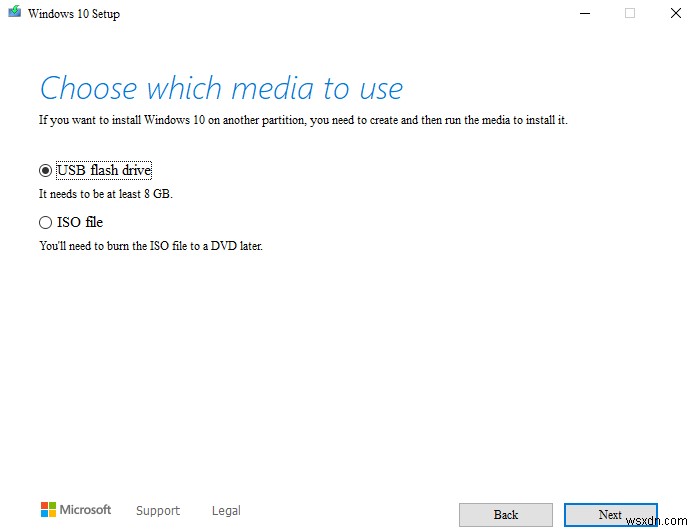 Windows 10 बूट करने योग्य USB ड्राइव कैसे बनाएं और Windows 10 स्थापित करें
