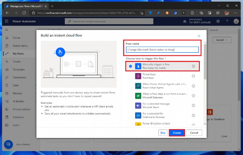 Power Automate का उपयोग करके अपनी Microsoft Teams स्थिति को कैसे अपडेट करें