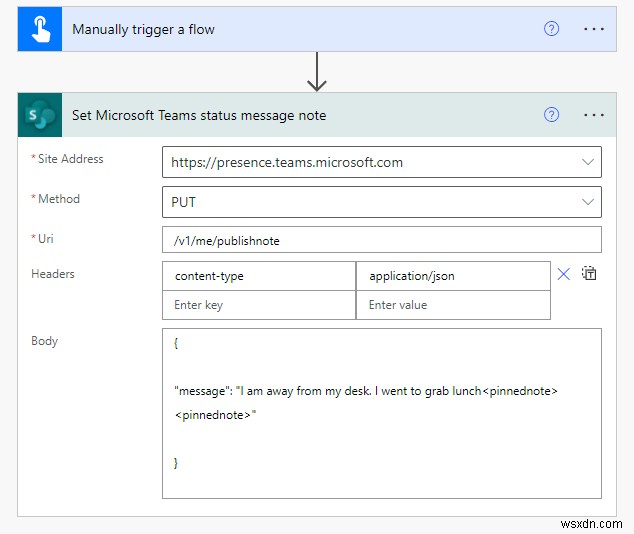 Power Automate का उपयोग करके अपनी Microsoft Teams स्थिति को कैसे अपडेट करें