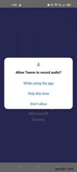 Android डिवाइस पर टीम मीटिंग कैसे बनाएं या उसमें शामिल हों