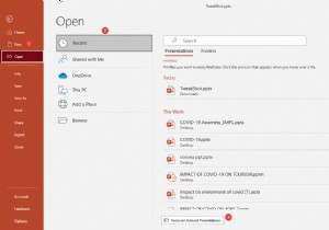 Windows 10 में बिना सहेजे गए PowerPoint को कैसे पुनर्प्राप्त करें
