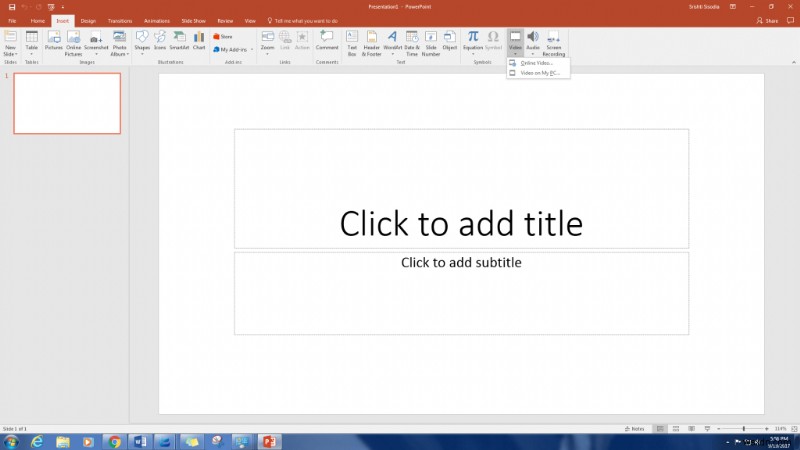 PowerPoint प्रस्तुतियों में वीडियो कैसे जोड़ें