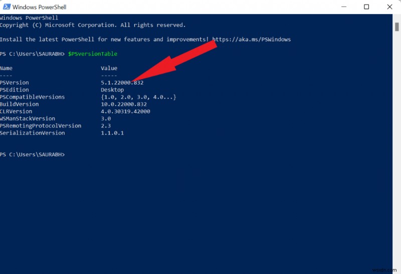 Windows 11 पर Powershell कैसे अपडेट करें