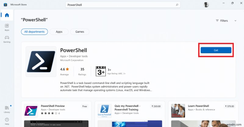 Windows 11 पर Powershell कैसे अपडेट करें
