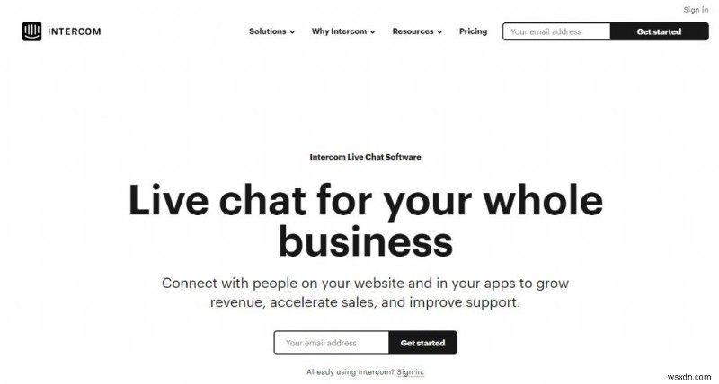 बेहतर ग्राहक अनुभव के लिए वेबसाइटों के लिए लाइव चैट सॉफ्टवेयर