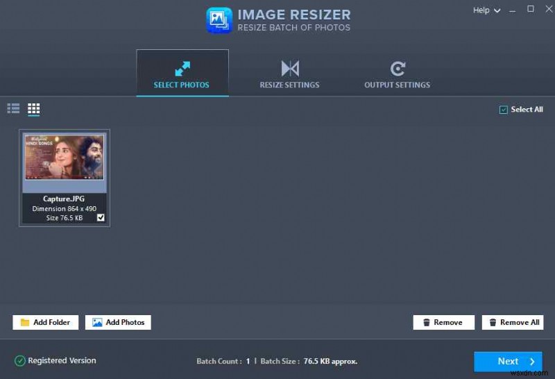 Image Resizer का उपयोग करके छवि प्रारूप कैसे बदलें