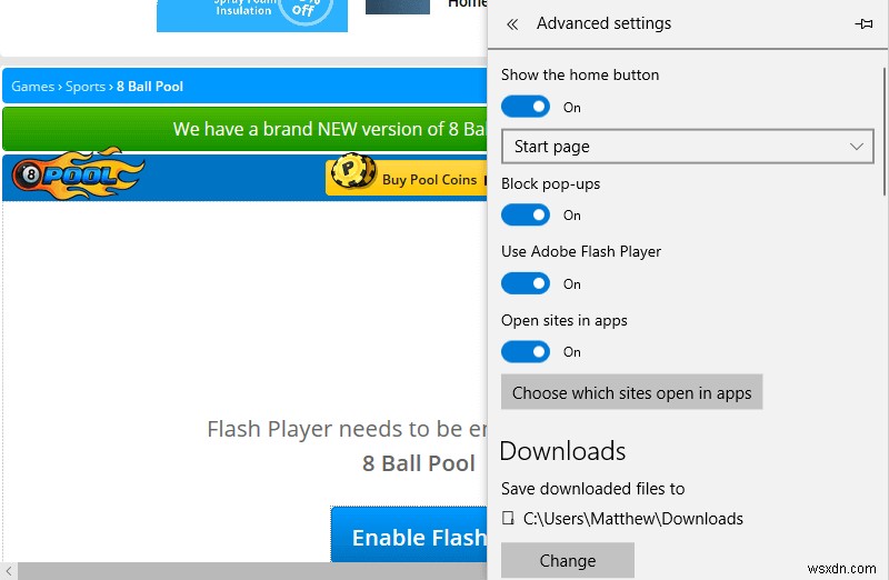 Adobe Flash Player को कैसे अनब्लॉक करें [Chrome, Edge, Firefox]