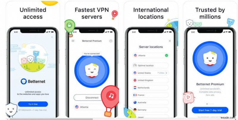 iPad और iPhone के लिए सर्वश्रेष्ठ मुफ्त VPN