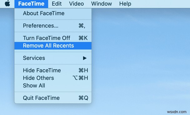 Mac पर फेसटाइम हिस्ट्री कैसे क्लियर करें