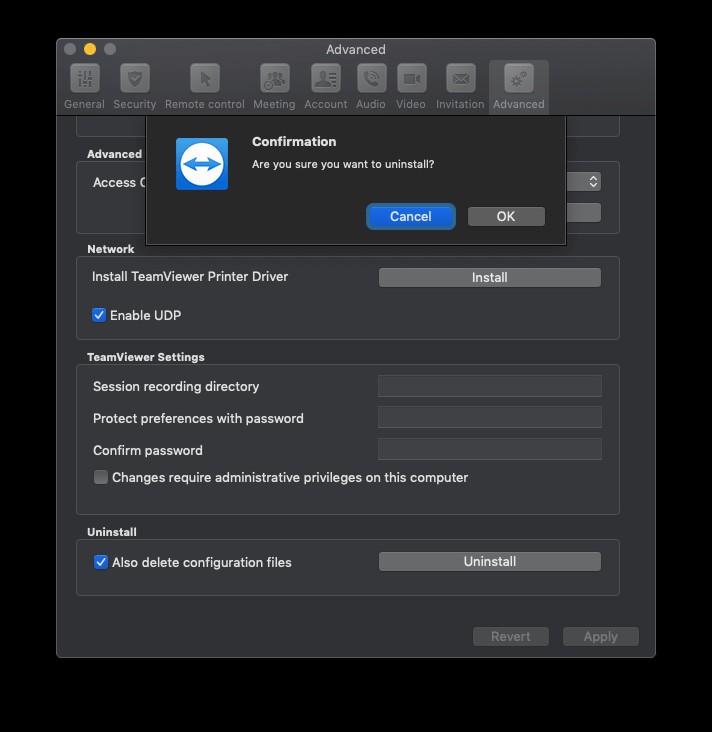 Mac पर TeamViewer ऐप को पूरी तरह से अनइंस्टॉल कैसे करें