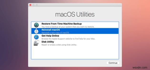 अपने Mac को फ़ैक्टरी सेटिंग्स पर कैसे पुनर्स्थापित करें