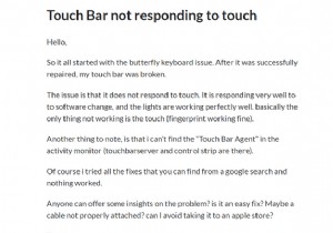 मैकबुक टच बार काम नहीं कर रहा है? मुद्दों को हल करने का तरीका जानें (2022)