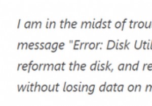 “डिस्क उपयोगिता इस डिस्क की मरम्मत नहीं कर सकती” मैकबुक पर त्रुटि (समाधान)