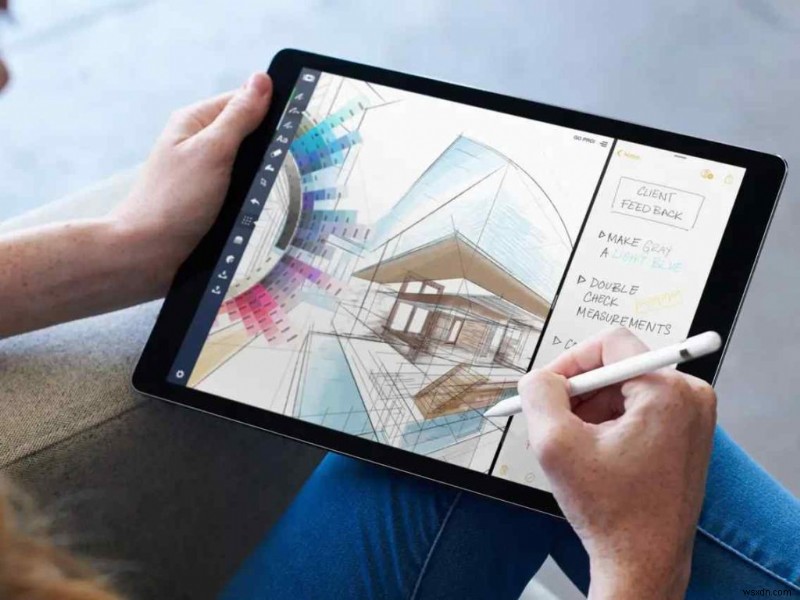 iPad पर स्प्लिट स्क्रीन का उपयोग कैसे करें