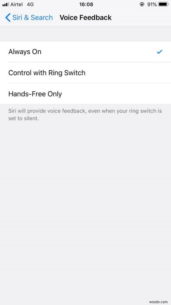 iOS पर Siri के लिए अपना वॉयस फीडबैक कैसे संशोधित करें