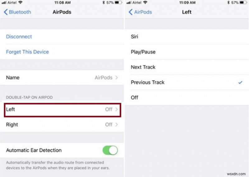 iOS 11 में AirPods के कार्यों को आसानी से अनुकूलित करें