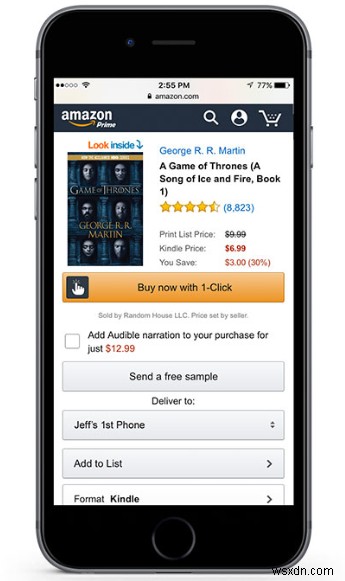 iOS के लिए किंडल के साथ किताबें कैसे खरीदें और डाउनलोड करें