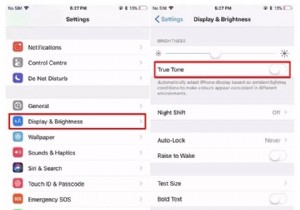iPhone X, iPhone 8 और iPhone 8 Plus पर ट्रू टोन को डिसेबल कैसे करें