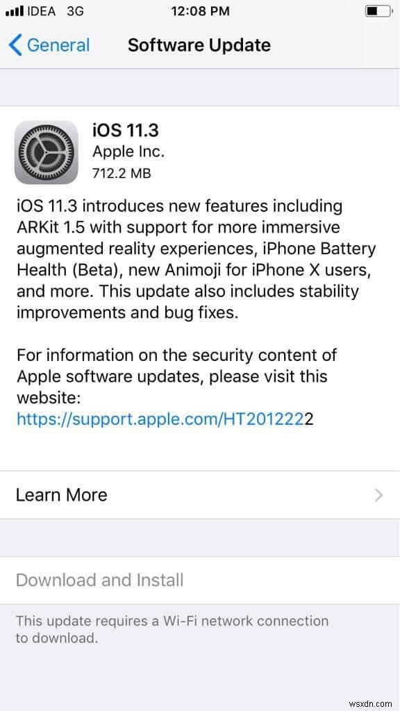 iOS 11.3 :Apple ने उपयोगकर्ताओं के लिए प्रमुख अपडेट जारी किया
