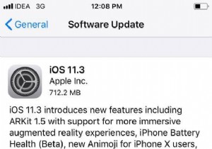 iOS 11.3 :Apple ने उपयोगकर्ताओं के लिए प्रमुख अपडेट जारी किया