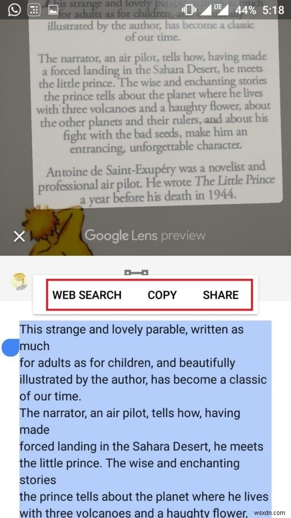 Google लेंस से पाठ्यपुस्तकों से सामग्री की प्रतिलिपि कैसे करें