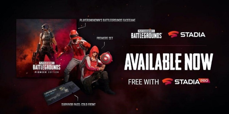 PUBG अब Google Stadia पर उपलब्ध है