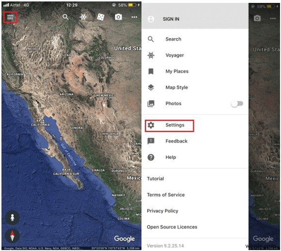 Google धरती माप उपकरण का उपयोग कैसे करें?