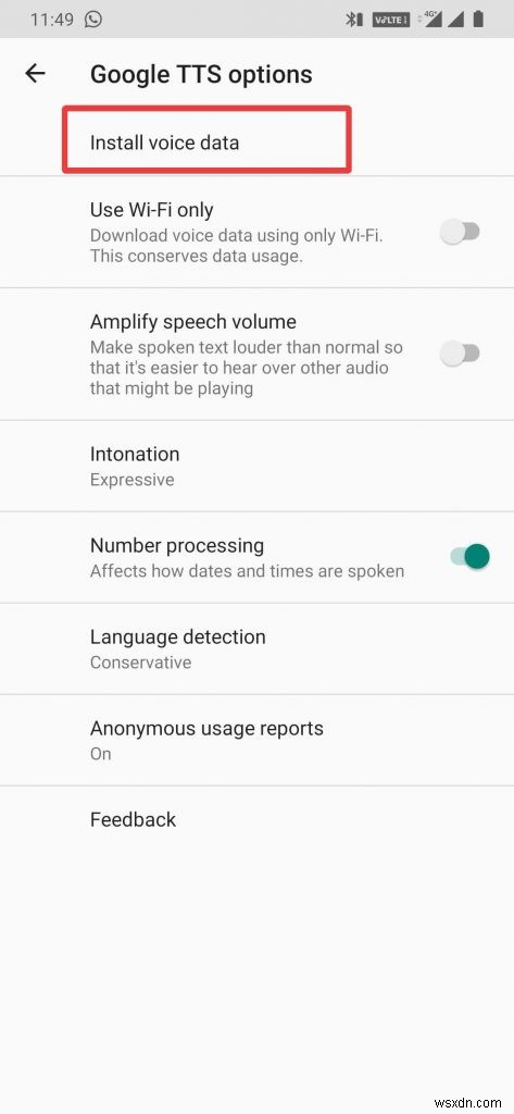 Android पर Google टेक्स्ट को स्पीच वॉयस में कैसे बदलें