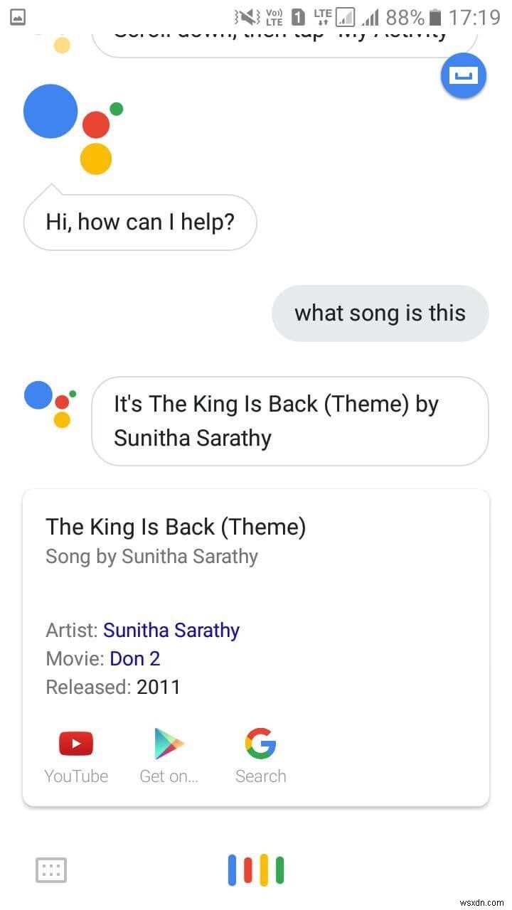 गीतों की पहचान के लिए Google Assistant का उपयोग कैसे करें
