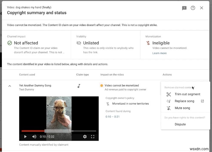 कॉपीराइट दावे पर YouTube का नया अपडेट