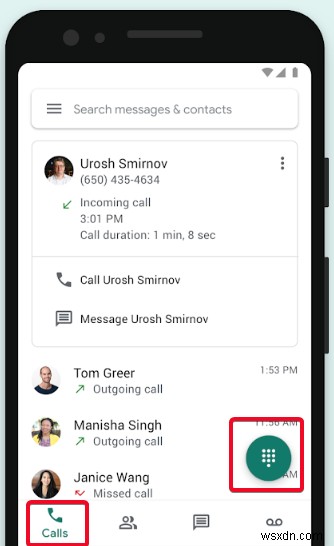 Google Voice में अंतर्राष्ट्रीय वॉयस कॉल कैसे करें