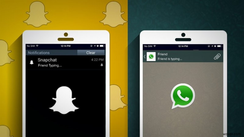 झटपट मैसेजिंग टाइटन्स का टकराव:WhatsApp v/s Snapchat