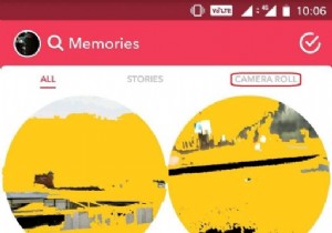 कैमरा रोल से स्नैपचैट पर फोटो कैसे अपलोड करें