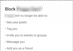 किसी को बिना जाने फेसबुक पर कैसे ब्लॉक करें