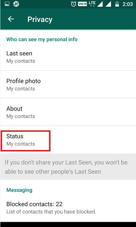 चुने हुए लोगों से WhatsApp Status कैसे छुपाएं? 
