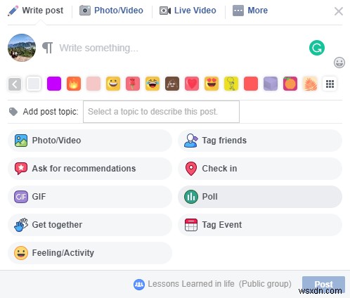 फेसबुक पर पोल कैसे बनाएं?