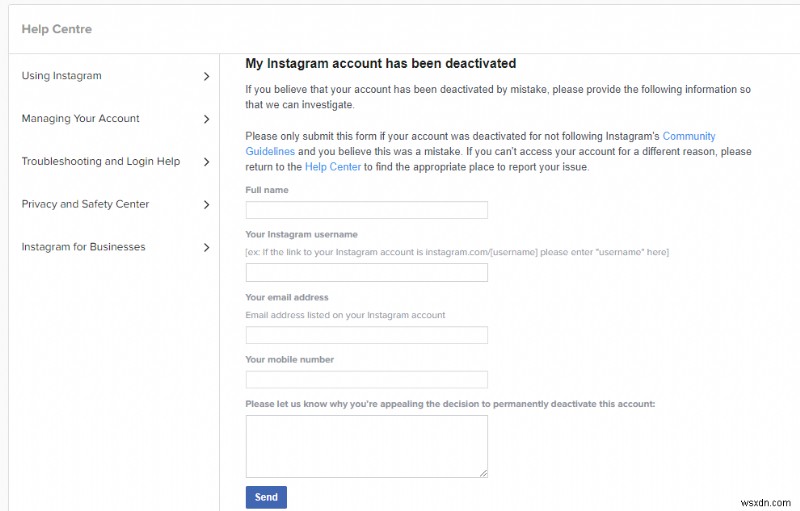 अक्षम होने के बाद अपना Instagram वापस कैसे प्राप्त करें?