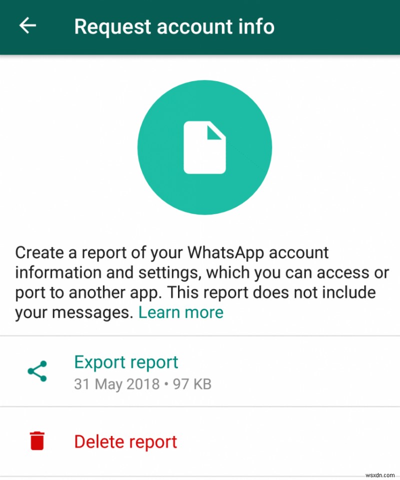 यहां बताया गया है कि Android और iPhone के लिए WhatsApp खाता जानकारी कैसे डाउनलोड करें
