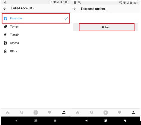 फेसबुक और इंस्टाग्राम अकाउंट कैसे अनलिंक करें