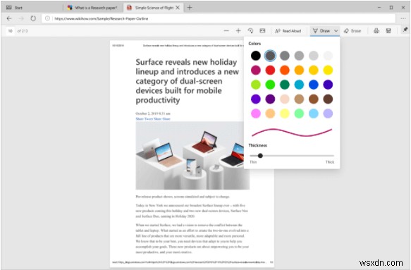 क्या Microsoft Edge को Google Chrome के साथ प्रतिस्पर्धा करने के लिए नई PDF सुविधा मिल रही है