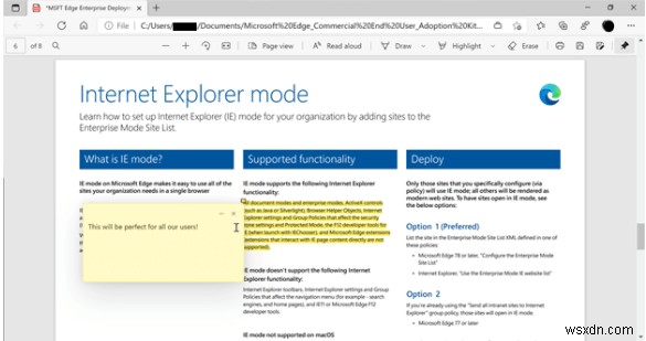 क्या Microsoft Edge को Google Chrome के साथ प्रतिस्पर्धा करने के लिए नई PDF सुविधा मिल रही है