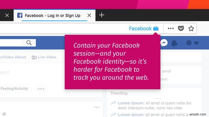 Firefox ने डेटा ट्रैकिंग को टालने के लिए Facebook कंटेनर एक्सटेंशन पेश किया
