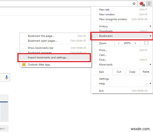 अन्य ब्राउज़रों से Google Chrome में बुकमार्क कैसे आयात करें