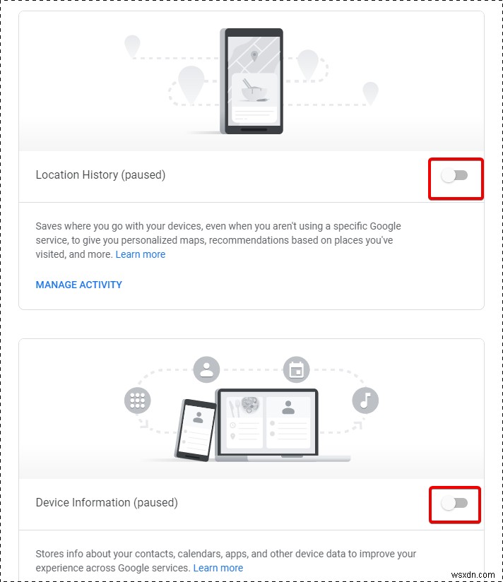 Google के साथ अपना खोज इतिहास कैसे साझा न करें