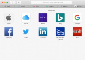 Mojave पर Safari में फ़ेविकॉन कैसे सक्षम करें