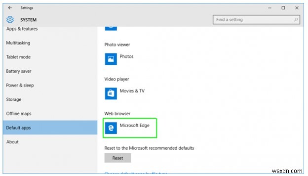 Windows 10 में डिफ़ॉल्ट ब्राउज़र कैसे बदलें